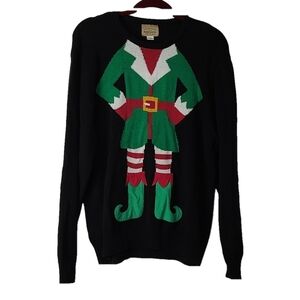 Roebuck & Co. Ugly Christmas Sweater Size L